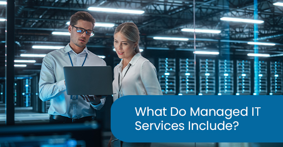 What do managed IT services include?